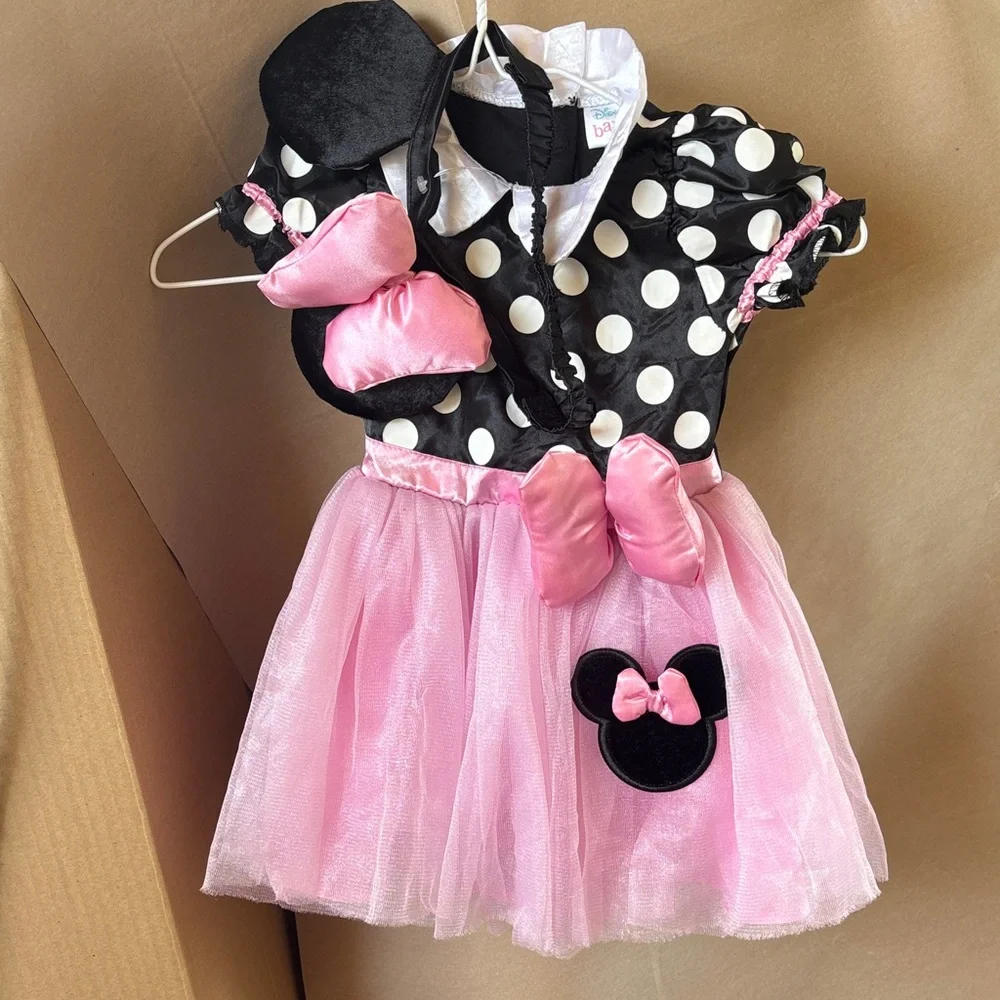 Disney Baby Pink Minnie Mouse Costume Dress
